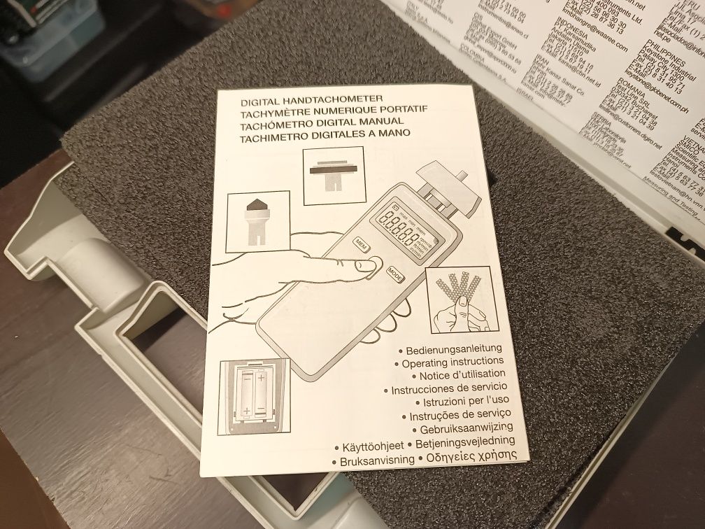 Tacometro, Conta Rotações