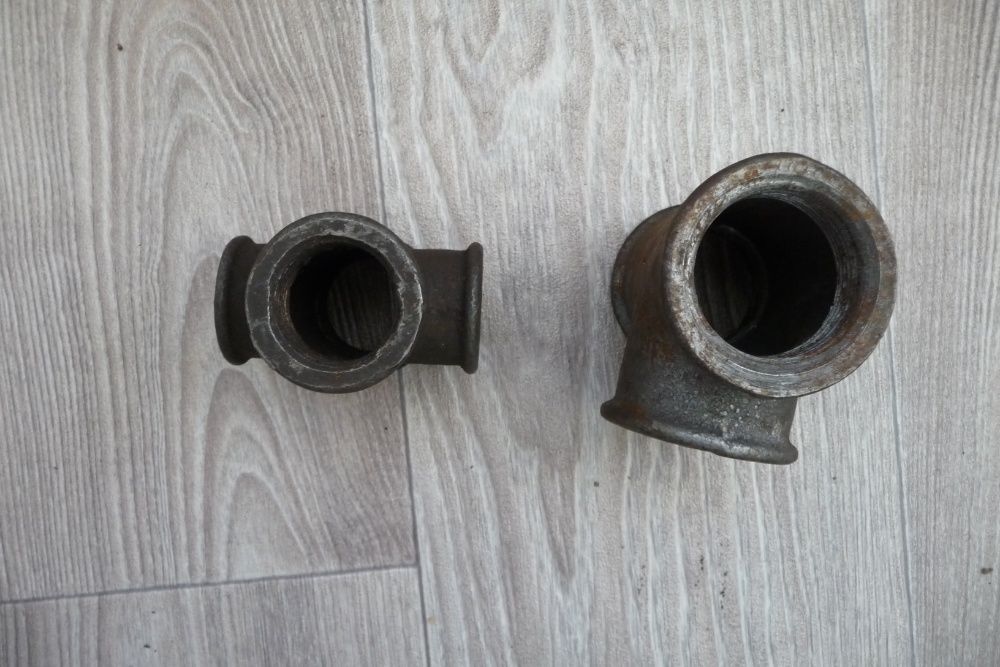 Муфты чугунные, тройники СССР.
