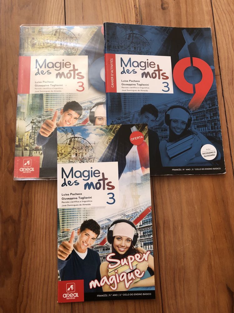 Manual e CA Francês “Magie des mots” 9 ano