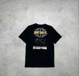Мужская Футболка Nike Nust Do It Big Swoosh Оригинал Черная S-M