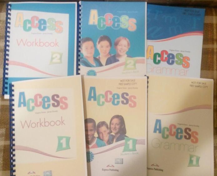 ACCESS 1,2 Workbook + ACCESS Student`s Book