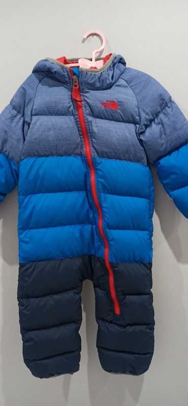 The North Face kombinezon puchowy lekki zimowy 86-92
