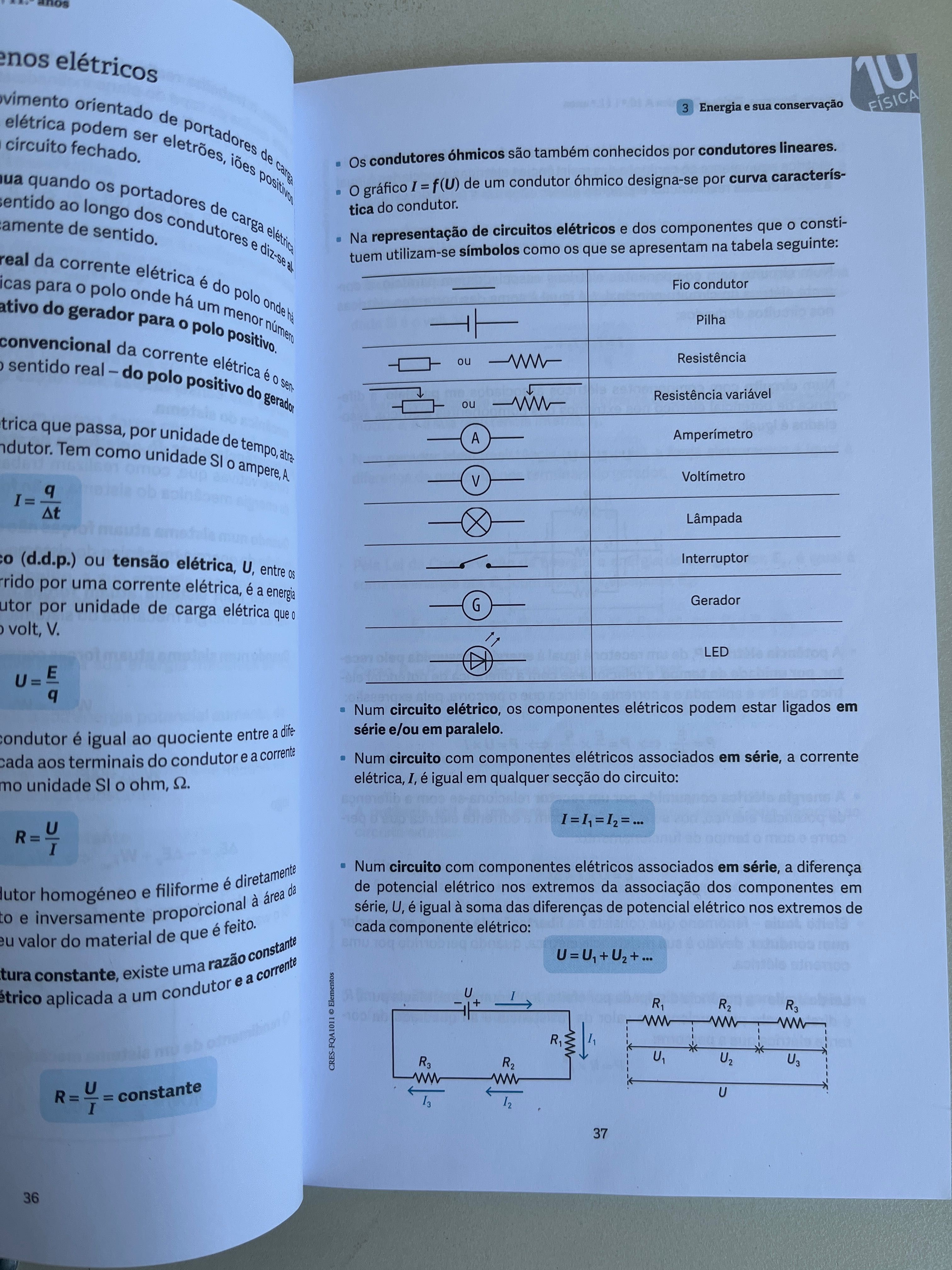 Livro de Resumos de Física e Química A (10° e 11° anos)