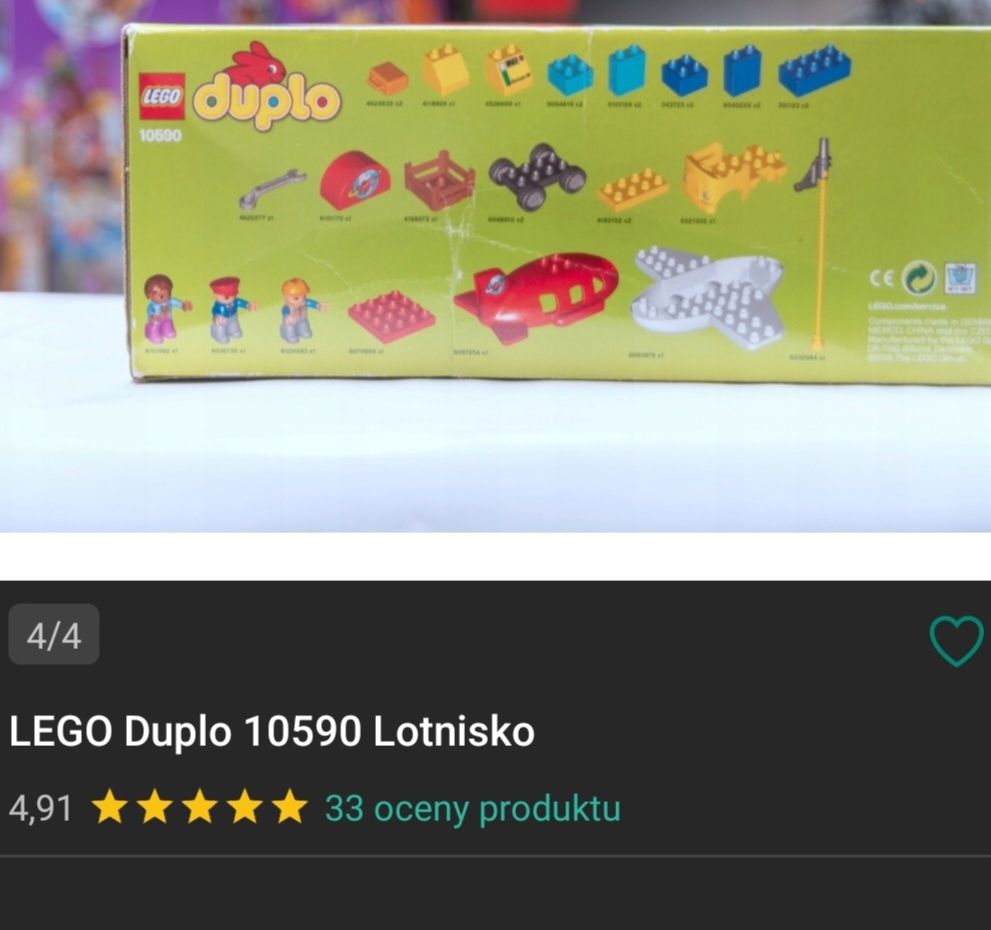 LEGO 10590 Duplo Lotnisko