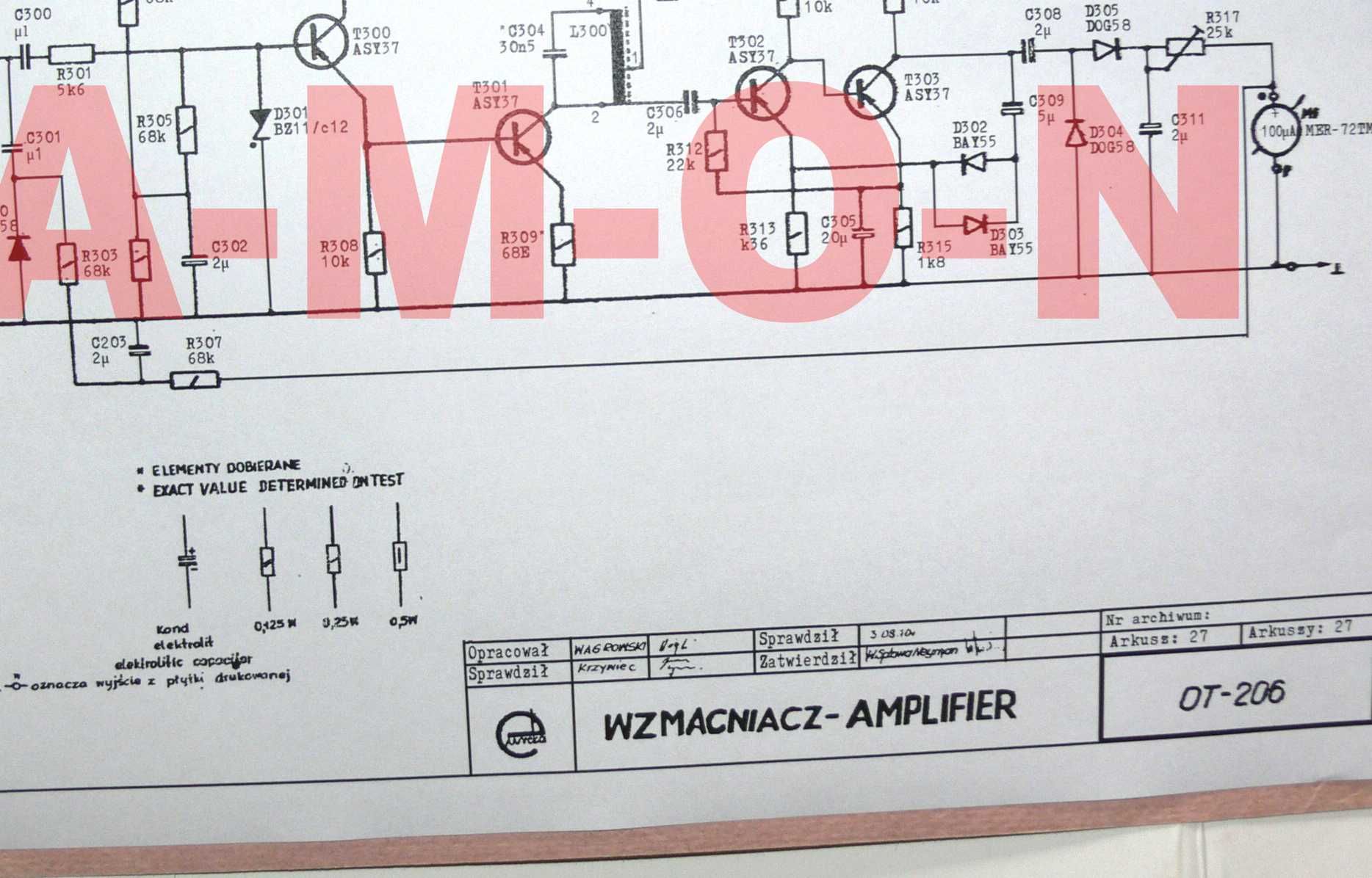 Instrukcja mostek E-309M meratronik eureka