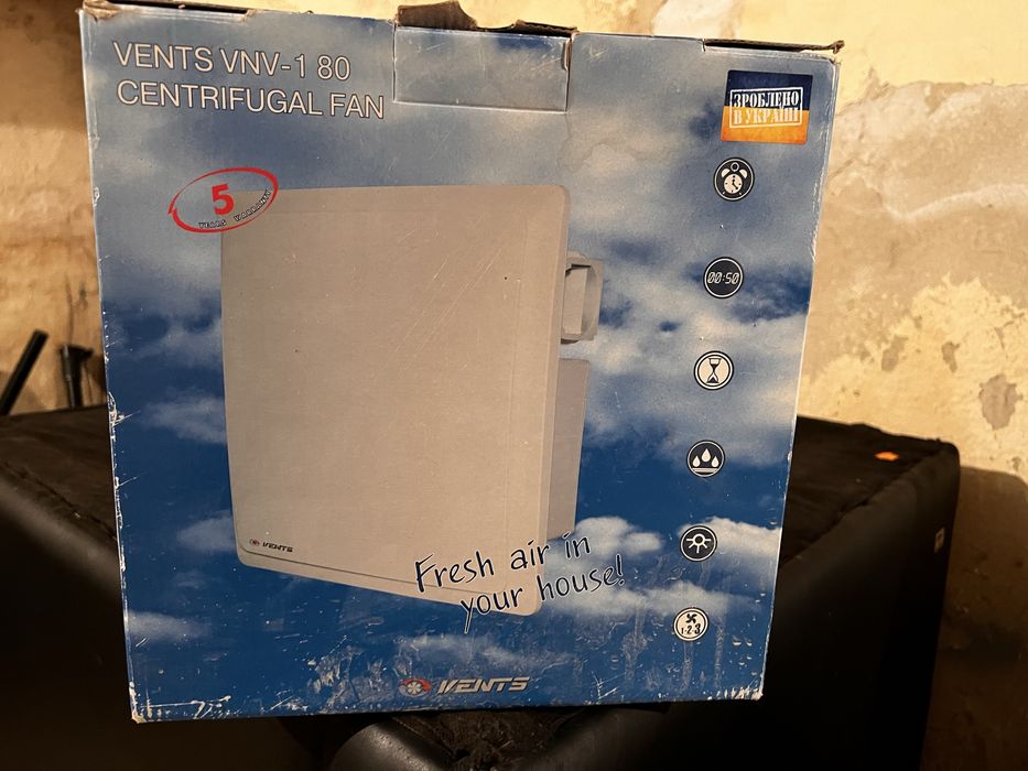 Витяжний вентилятор Вентс ВНВ-1 80 (VENTS VNV- 1 80)