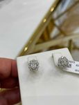 Kolczyki Infinity z diamentami 0.69 CT