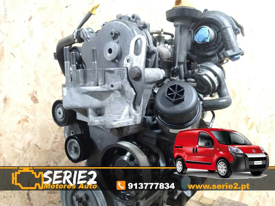 199A9000 - Motor Fiat Fiorino / Qubo 1.3 Multijet