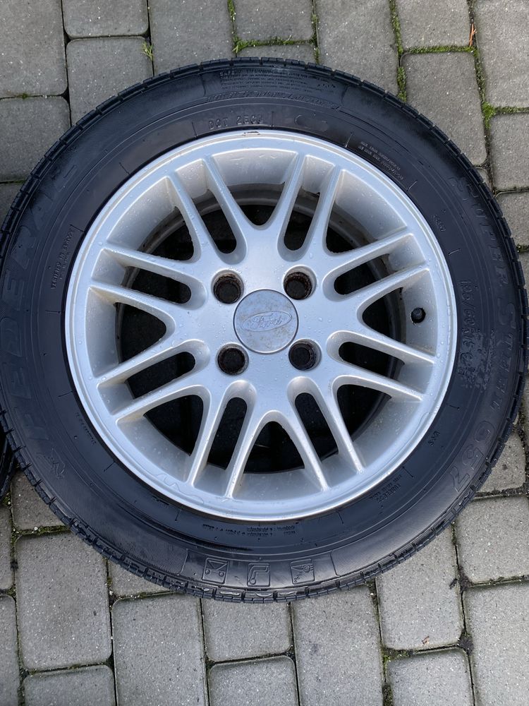 Alufelgi 4x108 15 cali Ford Fiesta KA Fokus B-max opony 195/60/15