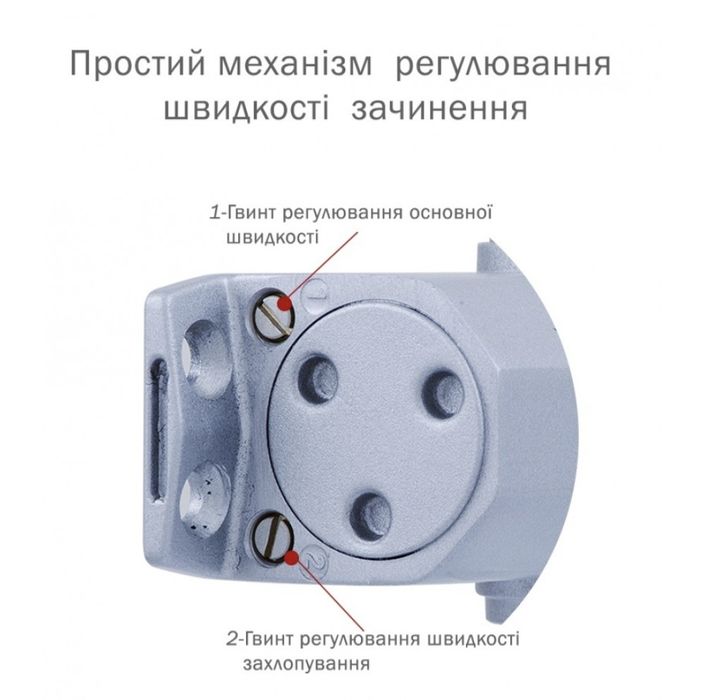 Дотягувач накладний RYOBI *9900 9903 SILVER

STD_ARM EN_2/3 до_65кг 96