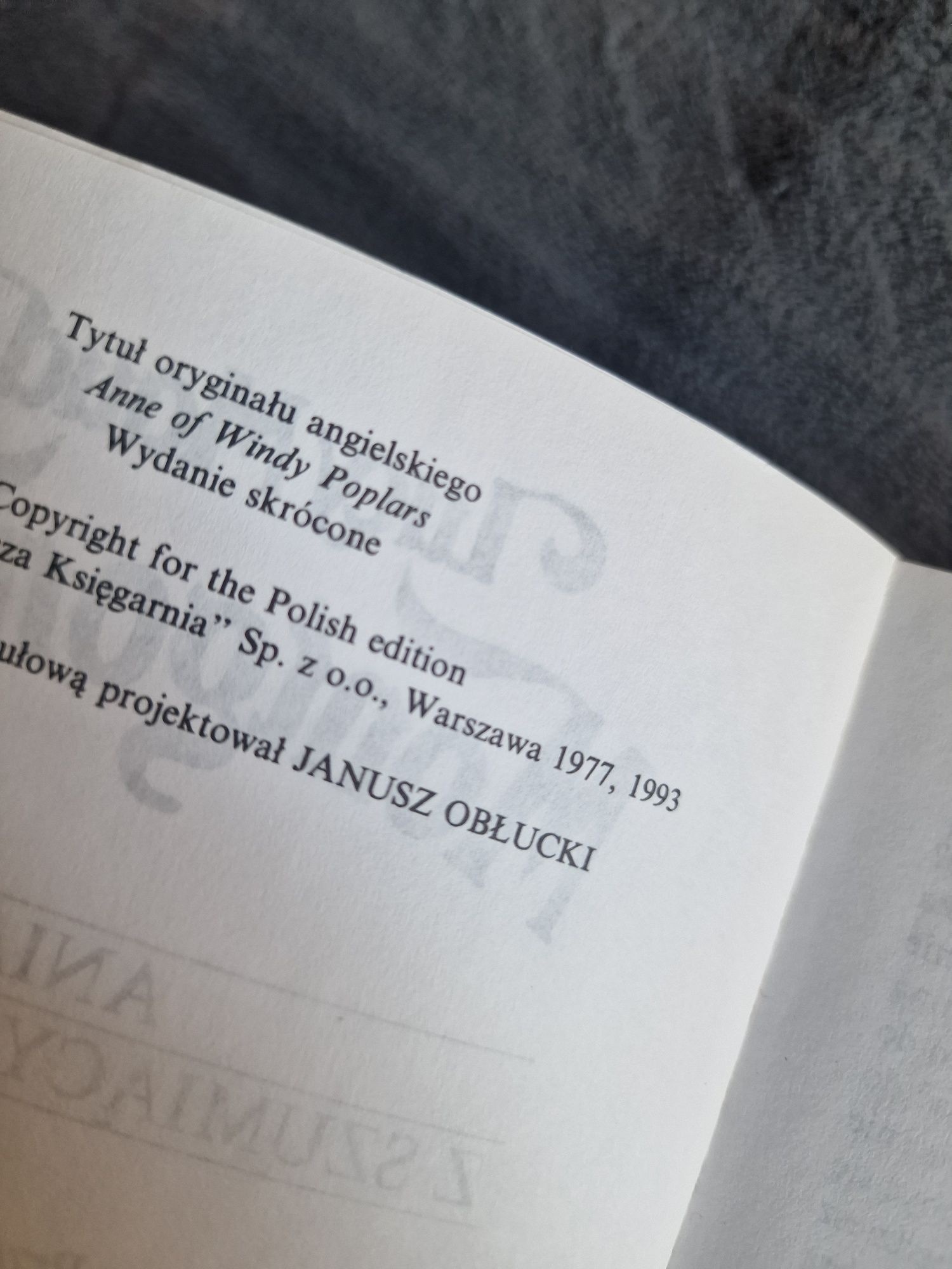Seria Ania z Zielonego Wzgórza 10 książek