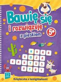 Bawię się i rozwiązuję z pieskiem. 5+ - Sylwia Kajdana