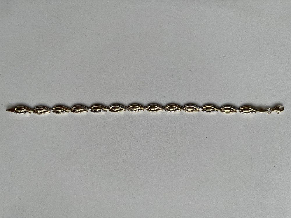 Złota bransoletka 18,5cm 585