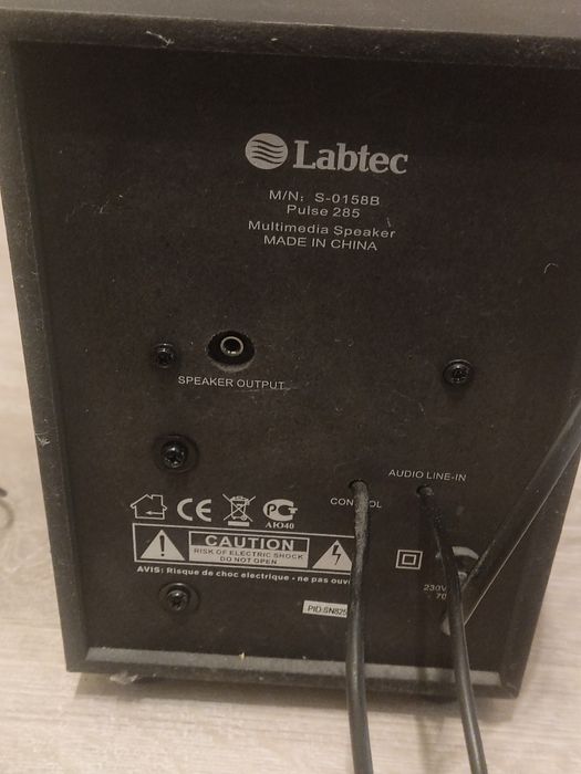 Głośniki labtec.