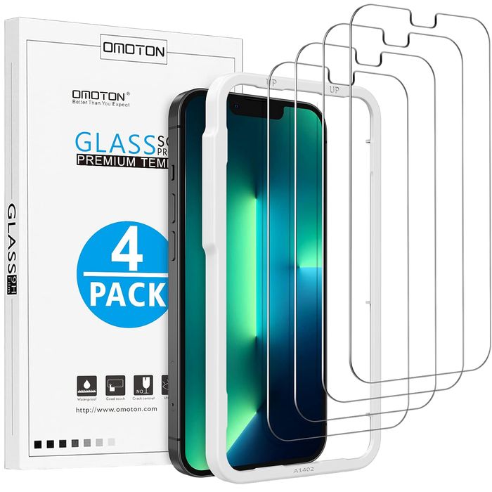 Szkło Hartowane do iPhone 12 Pro/13 Pro Max Ochrona Ekranu 9H 4 Sztuki