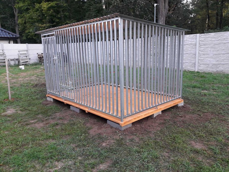 Kojec dla psa ocynkowany bardzo mocny 3x2, 4x2, 3x3. Producent