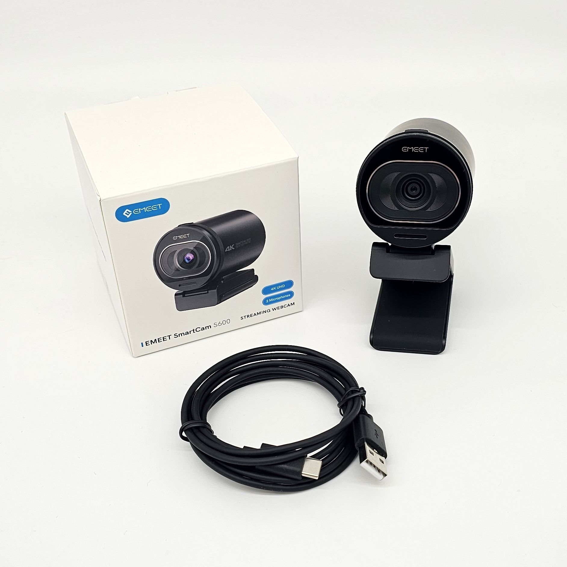 Веб - камера 4К 60 к/сек EMEET S600 для ПК та для ноутбука