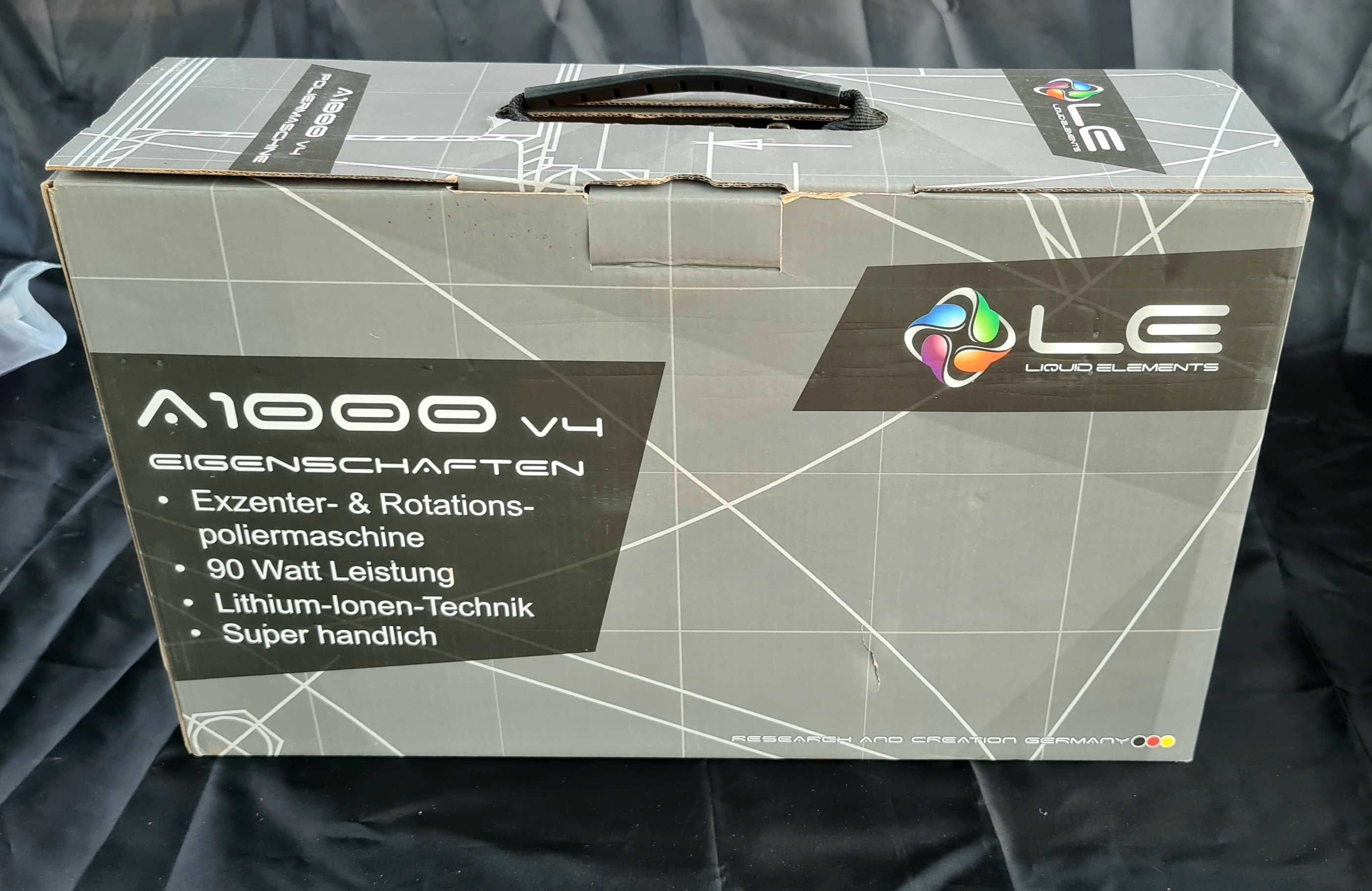 Polidora sem fios, polir Liquid Elements A1000 V4 Mini