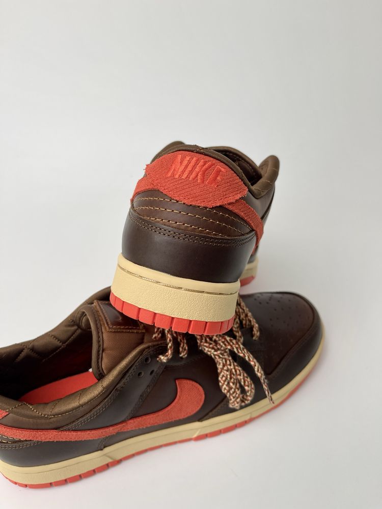 Оригинал Nike Dunk Low ‘Light British Brown’ (HQ3448 262) кожание данк