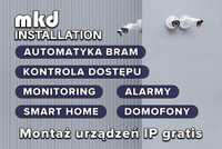 MKD - Automatyka Napędy Bram Monitoring IP Alarm Wideodomofon Montaż