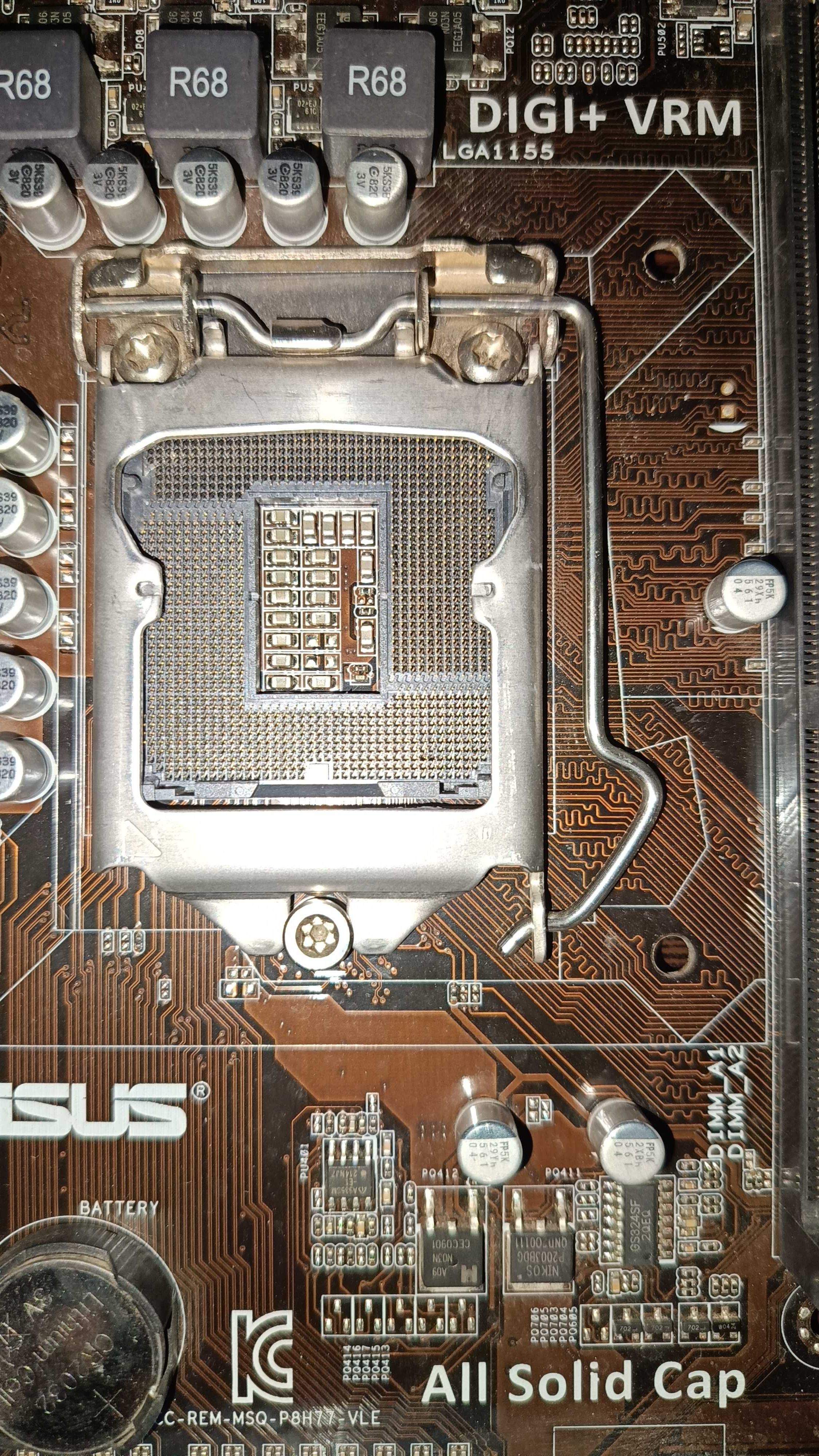 Материнська плата ASUS H77-V LE, Socket 1155 сокет