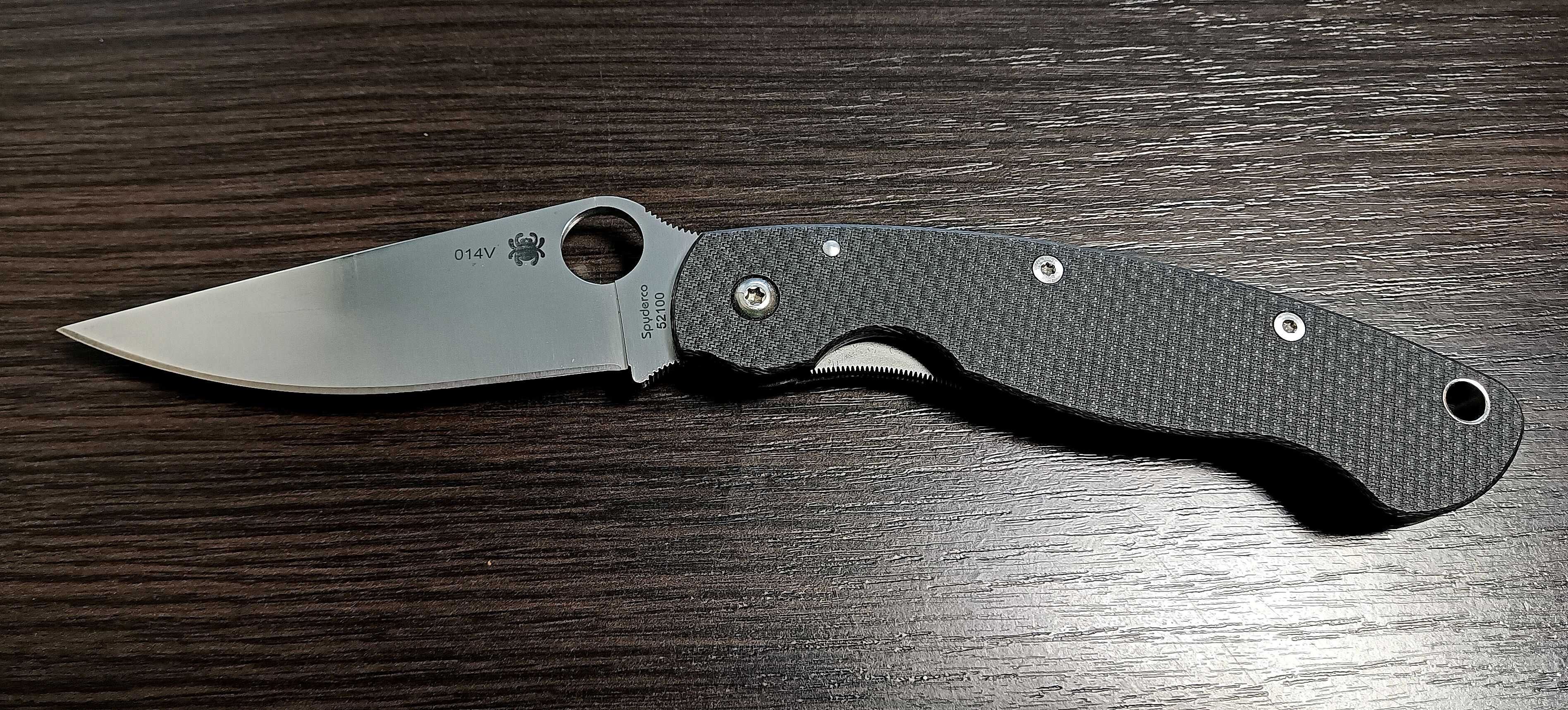 Spyderco Military 52100. Sprintrun 2016, 1000 шт.