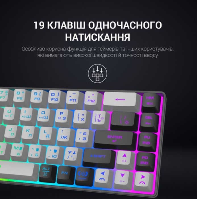 Магазин Klav-Клавиатура Gamepro Gk935