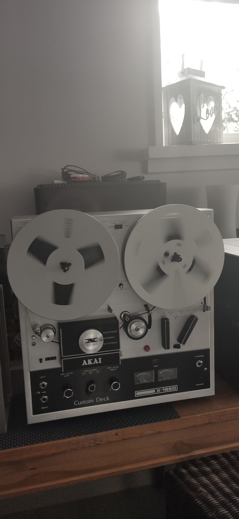 Magnetofon szpulowy Akai X-165D