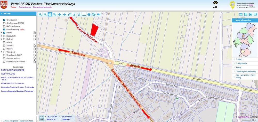 Sprzedam działkę budowlaną na działalność usługową