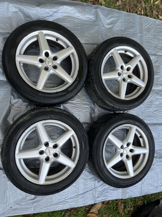 Alufelgi Komplet 17 Cali KBA 46595 5x114.3 ET48 + OPONY Ford Renault