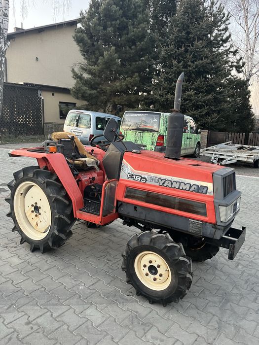 Traktorek yanmar f18d 4x4 18 km blokada 3 cylindrowy