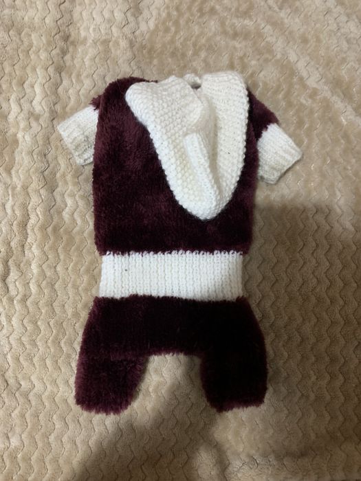 Вязанная одежда для собак /такса