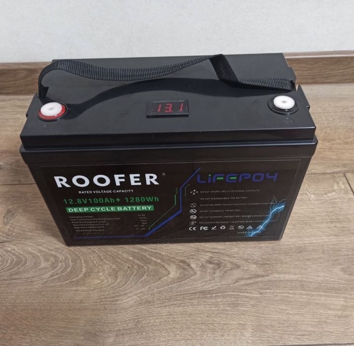 Комплект для світла. lifepo4 100ah, зарядка 35а, інвертор 3квт