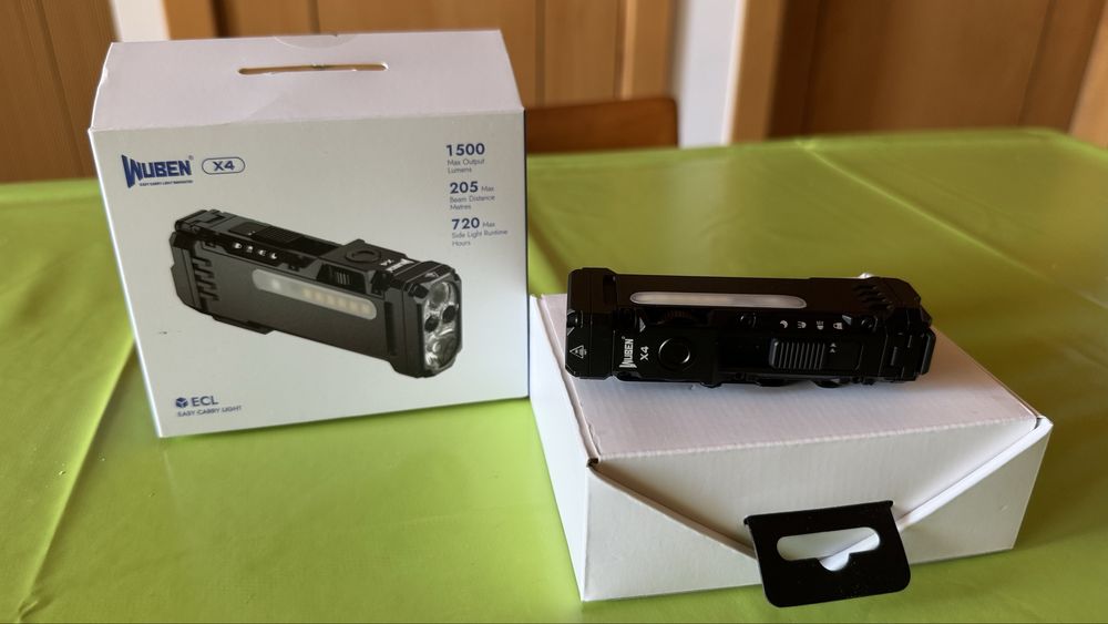 Lanterna Wuben X4 “1500 lumens”