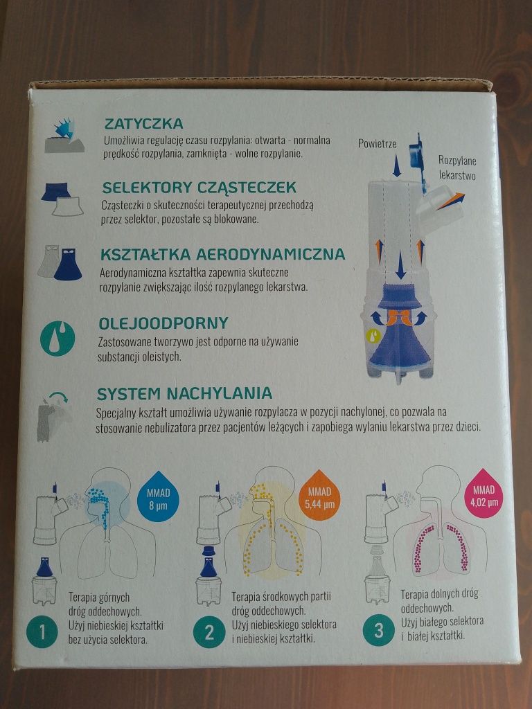 Inhalator nebulizator dla dzieci i dorosłych Diagnostic Econstellation