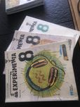 2 Livros escolares "Experimenta 8" (Som e Luz, Reações Químicas) 8ºano
