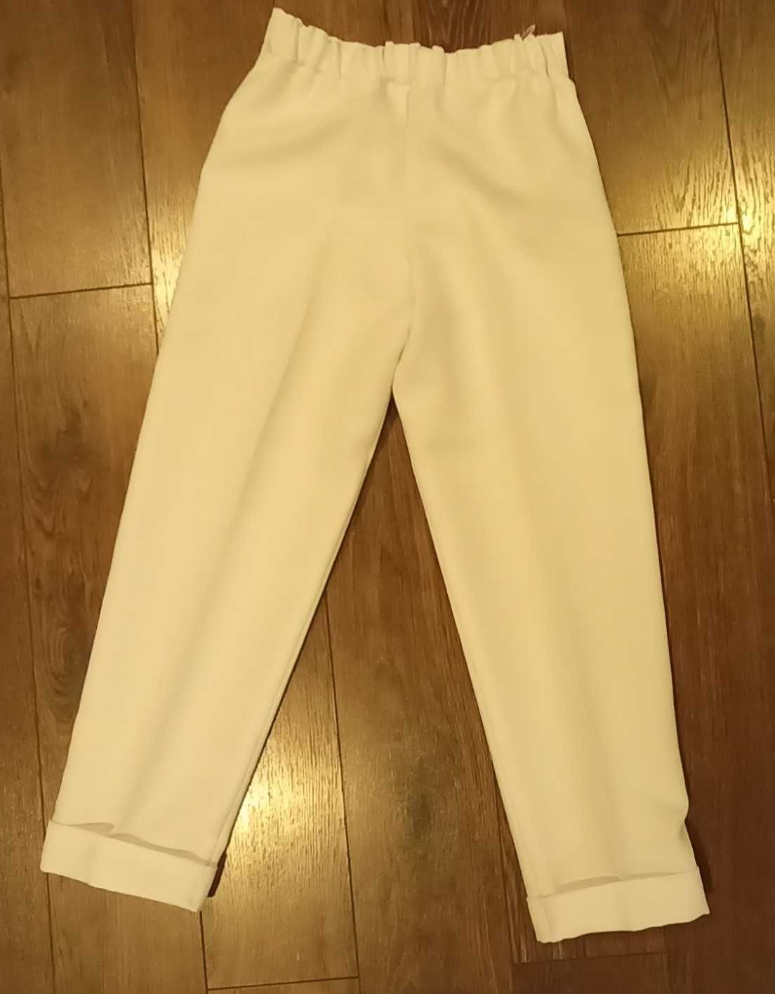 strój komunijny - alba + spodnie  r.134-140