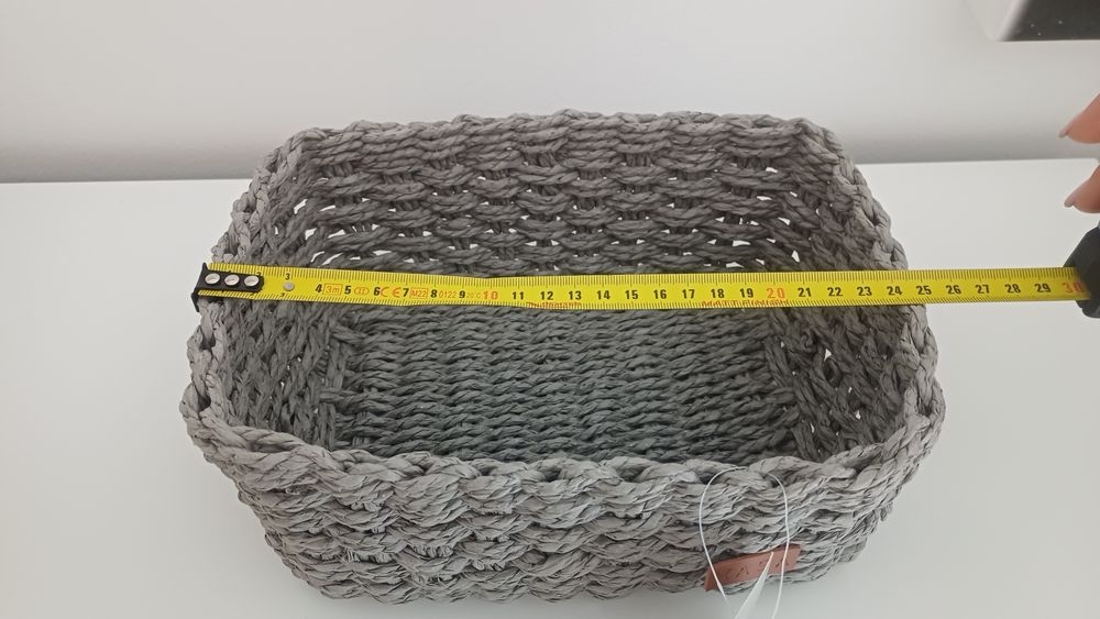 3 cestos de arrumação  novos