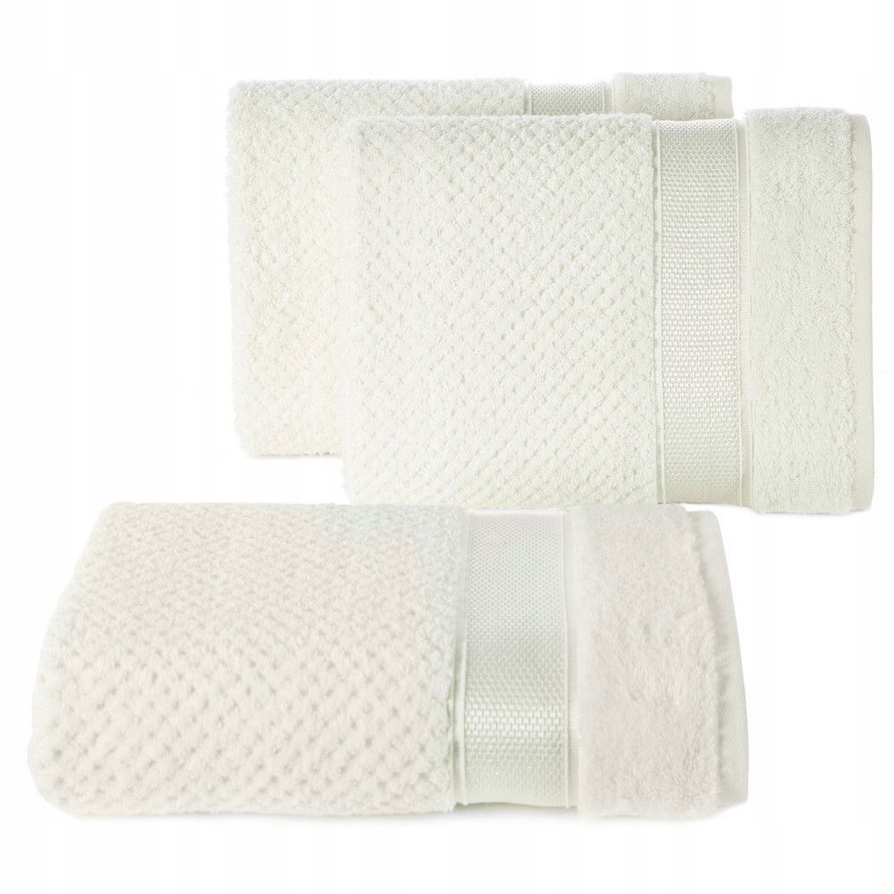 Ręcznik Milan 70x140 kremowy frotte 500g/m2 bawełn