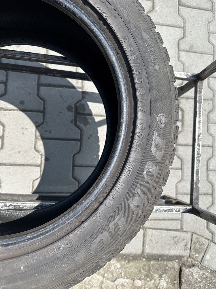 235/55r17 dunlop zima komplet