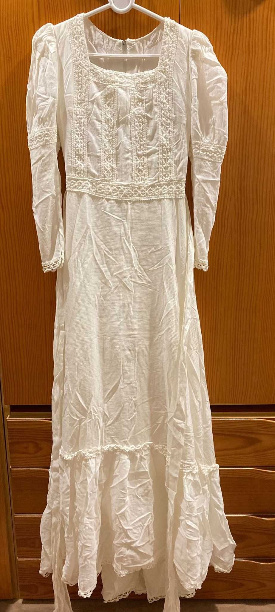 Vestido Noiva Casamento Vintage Anos 70