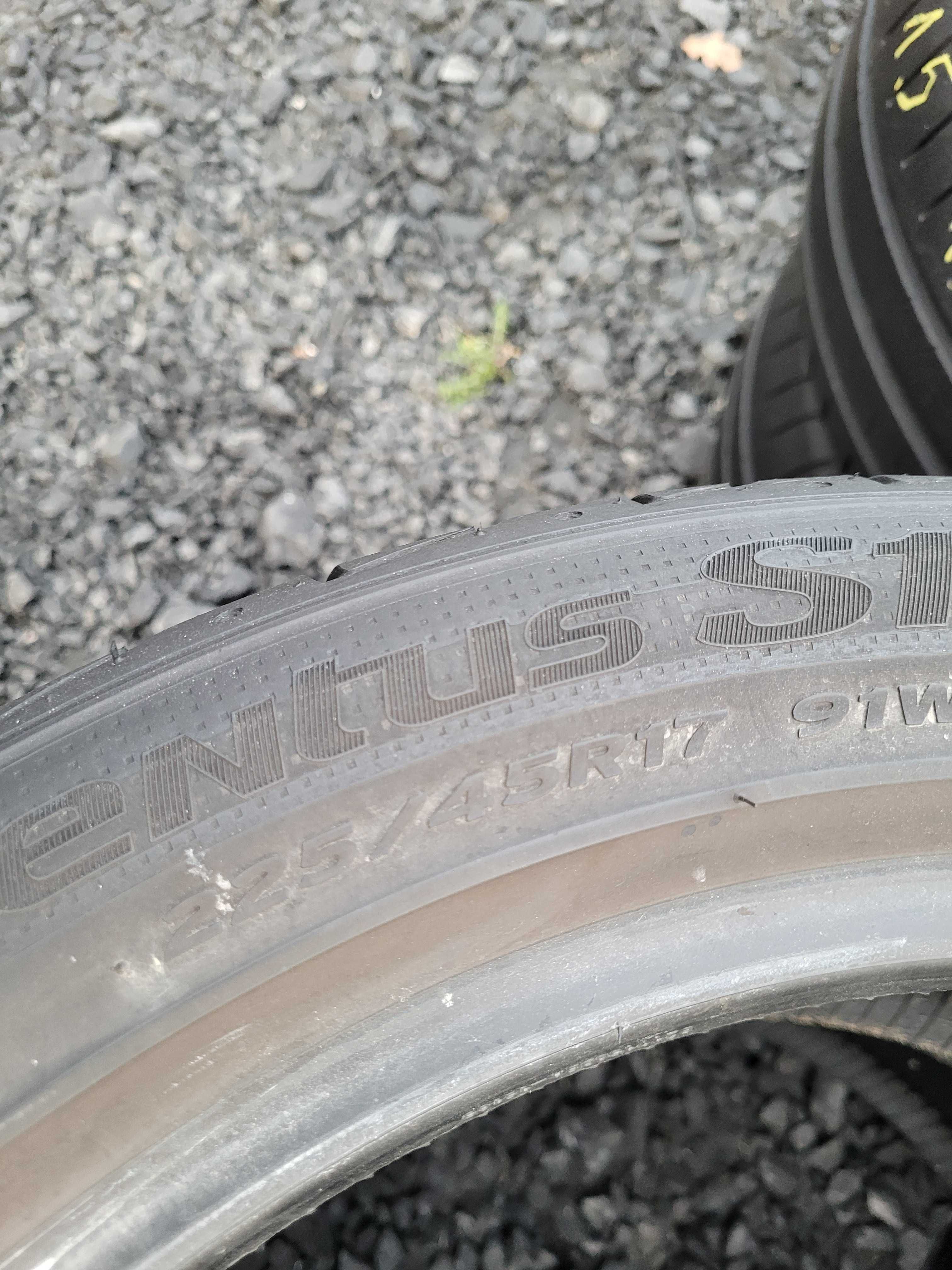 WYSYŁKA 2 Opony Letnie 225 45 R17 Hankook Ventus S1 Evo 2019r.