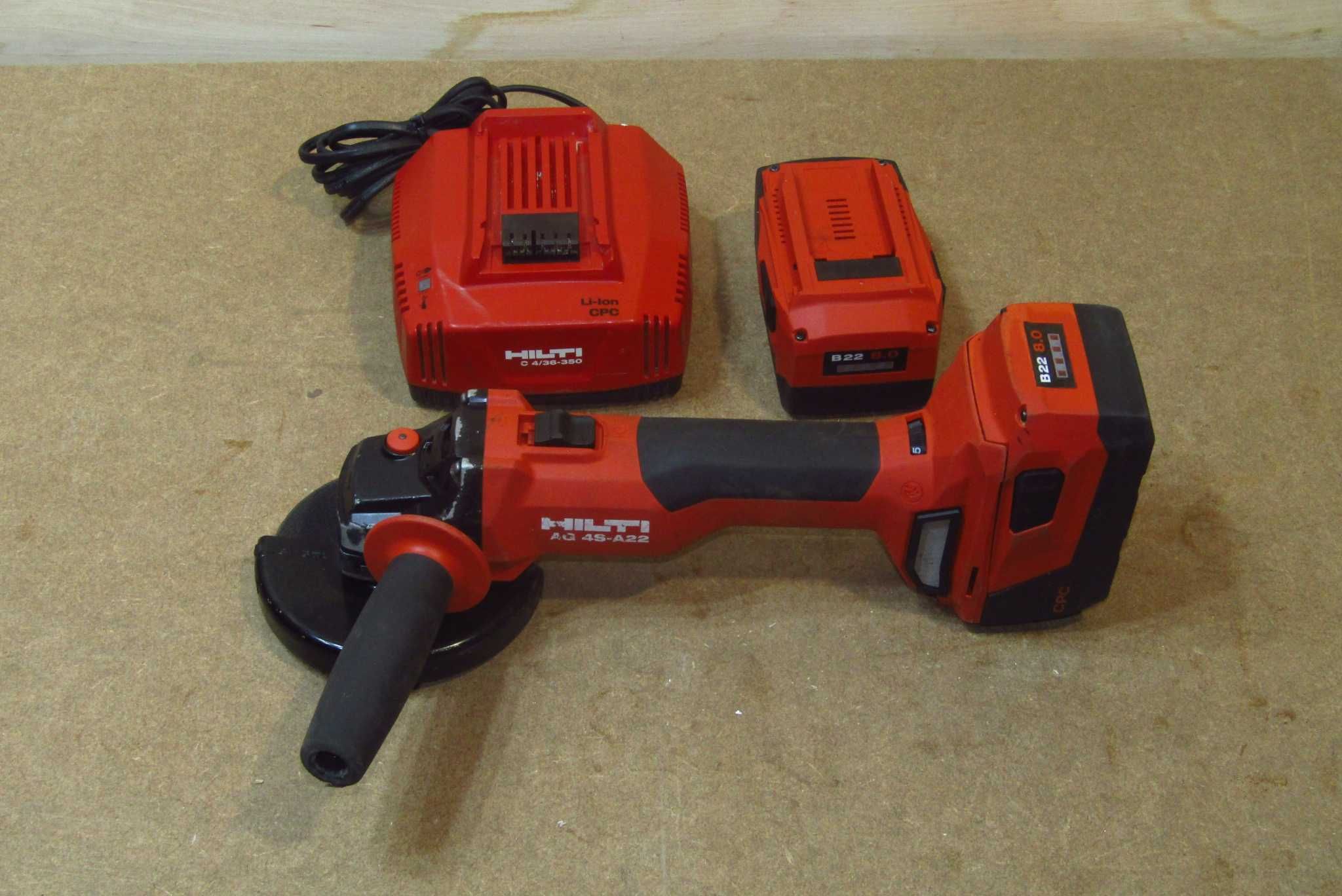 Szlifierka HILTI AG 4S-A22   2X8.0Ah