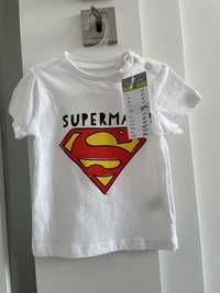 Koszulka t-shirt bluzka z krótkim rękawem Sinsay Superman 68