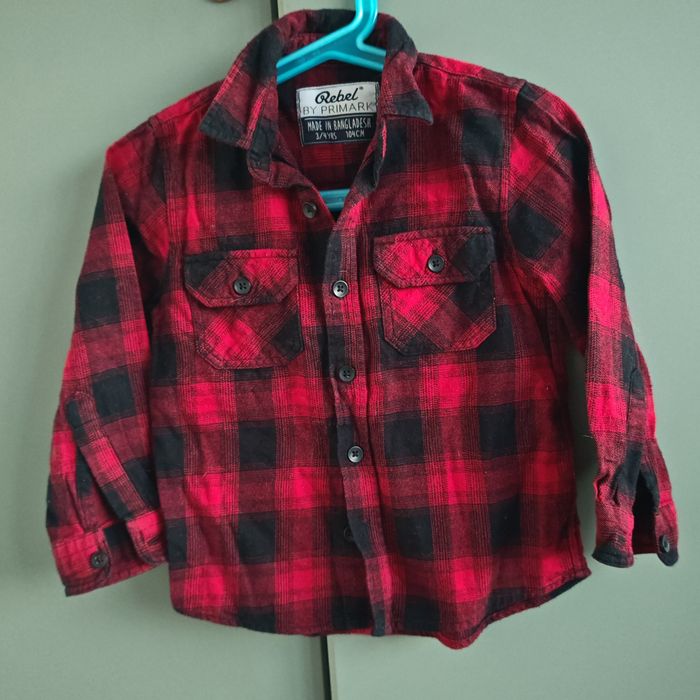 Koszula w kratę Rebel by Primark 104