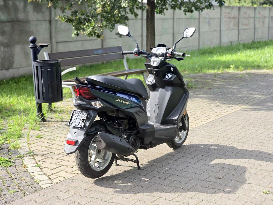 SYM JET4 JET4 RX 50 4t na wtrysku * 2024 rok * Full LED * transport