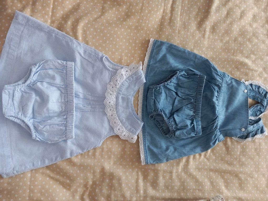 Vestidos Zara e Zippy 6,9 Meses Lindíssimas  ( Já Vendi o Azul Bebé )