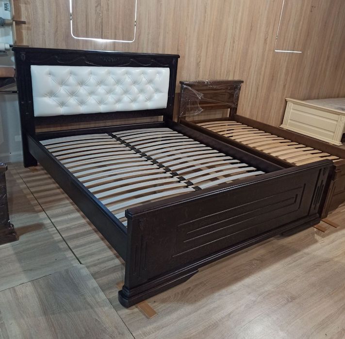 Ліжко з дерева , масив вільхи