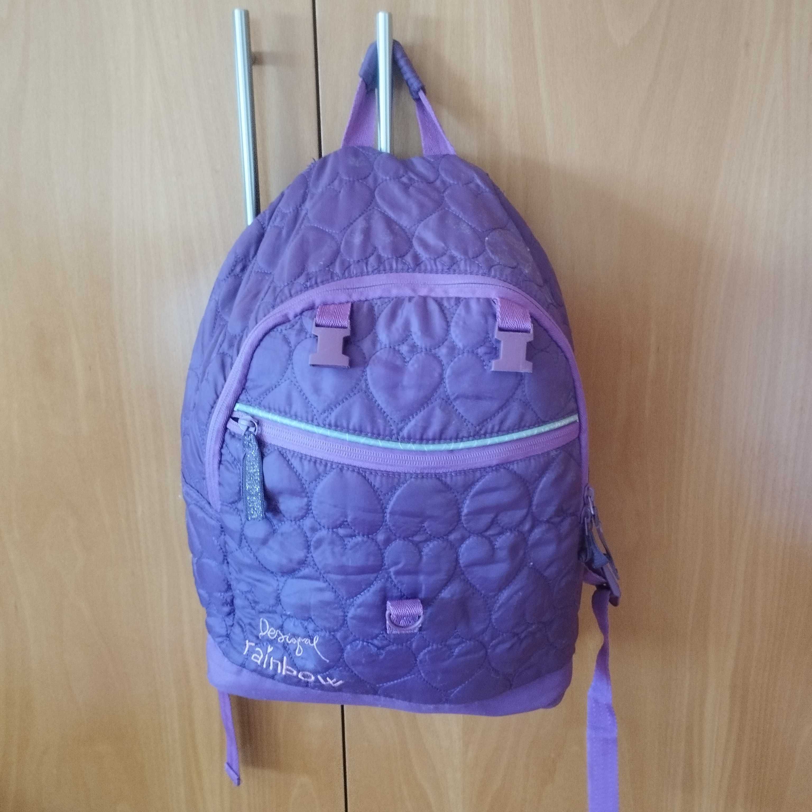 Mochila Escolar Desigual + Lancheira/Bolsa de tiracolo