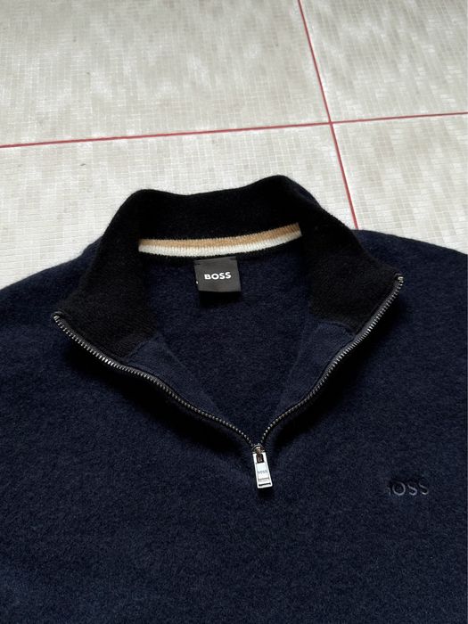 Hugo Boss 1/4 Zip Sweater светр оригінал світер свитер оригинал
